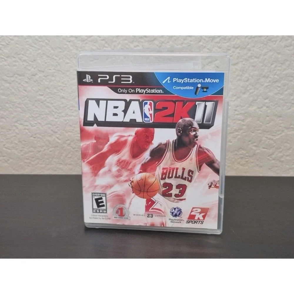 PS3 NBA 2K11 Game Basketball 2K Sports Michael Jordan Cover Clean